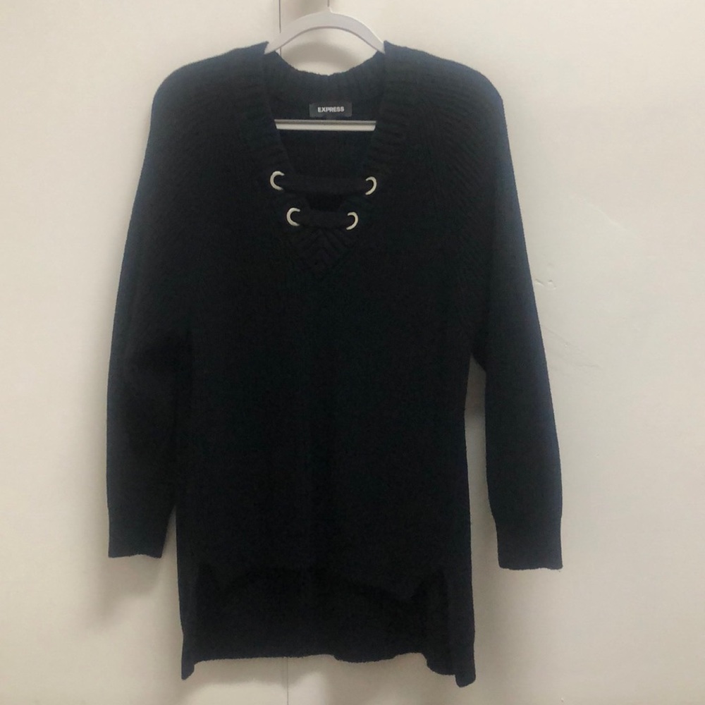 Black Oversized Sweater